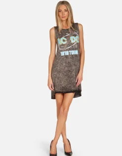 Lauren Moshi Acdc 1978 Tour Concert Mini Dress | Deanna By *Women Dresses