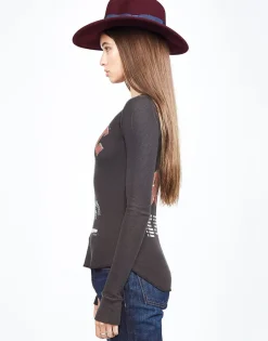 Lauren Moshi Acdc Bug L/S Fitted Thermal W/ Thumbholes | Mckinley*Women Long Sleeve