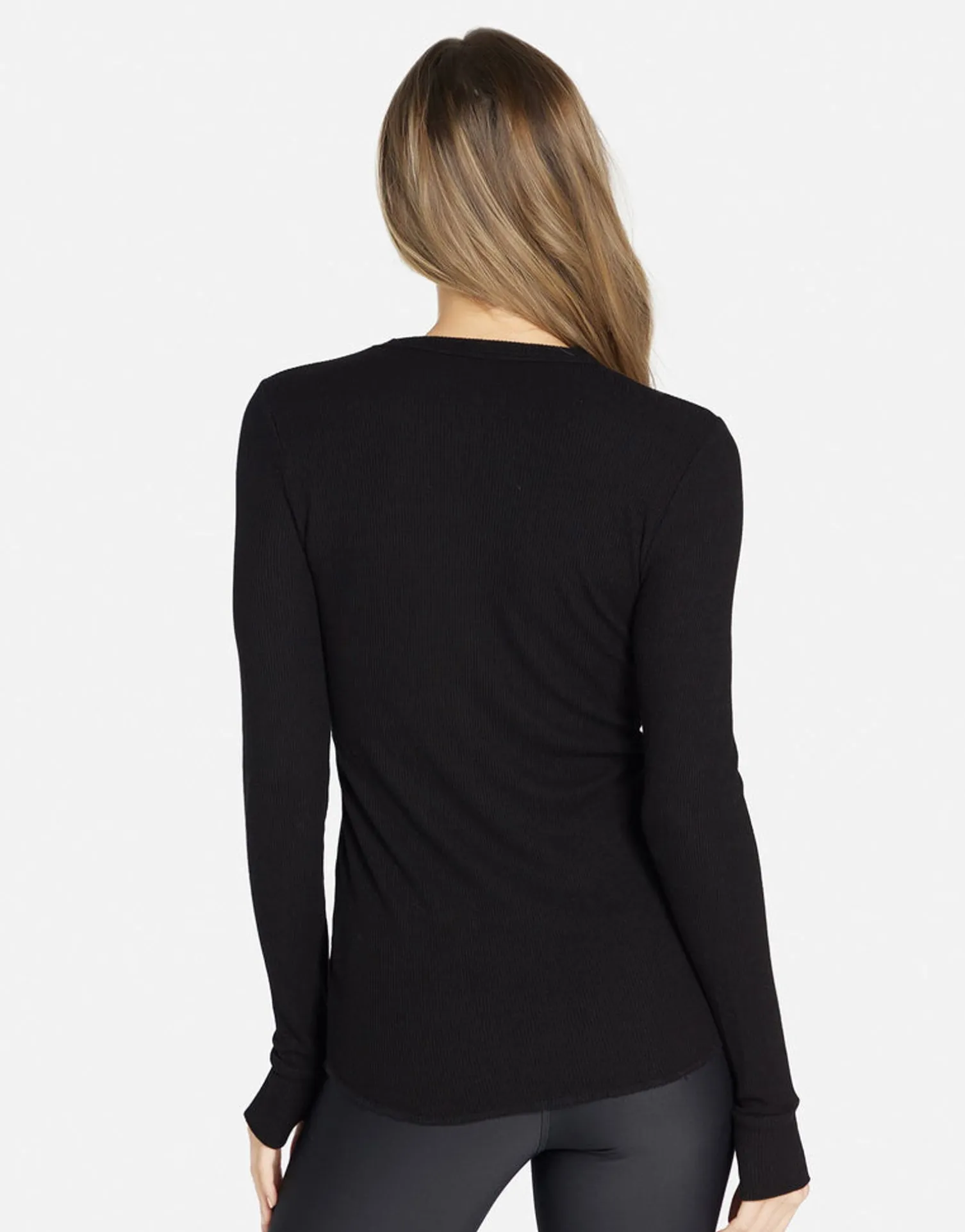 Lauren Moshi Acdc Crystals Fitted Thermal Long Sleeve | Mckinley By *Women Long Sleeve