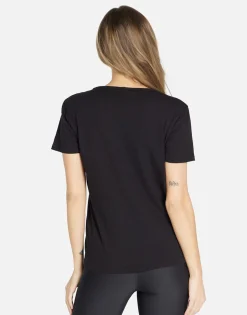 Lauren Moshi Acdc Crystals Vintage Tee In | Myra By *Women Short Sleeve