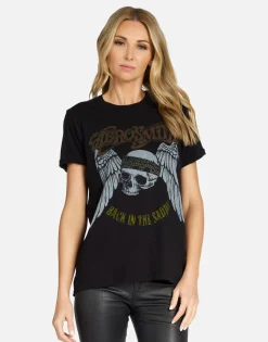 Lauren Moshi Aerosmith Back In The Saddle Vintage Tee | Edda X By *Women Short Sleeve