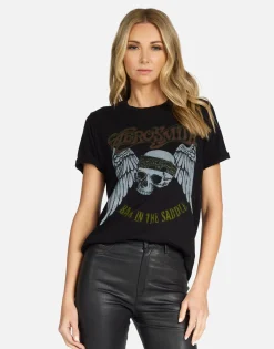 Lauren Moshi Aerosmith Back In The Saddle Vintage Tee | Edda X By *Women Short Sleeve
