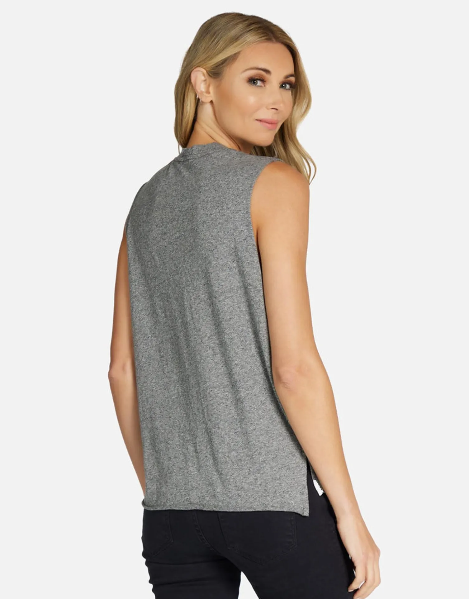 Lauren Moshi Aerosmith Skull Vintage Crop Muscle Tank | Kinzington By *Women Tanks