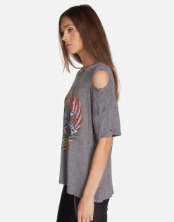 Lauren Moshi Aerosmith Tour Oversized Tee | Kierstyn By *Women Short Sleeve
