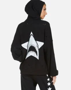 Lauren Moshi Aisha La Star Shark*Women Hoodies