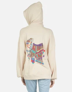 Lauren Moshi Aisha Peace Love Camel*Women Hoodies