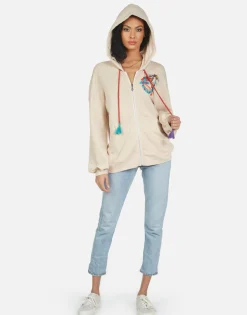 Lauren Moshi Aisha Peace Love Camel*Women Hoodies