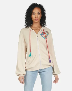 Lauren Moshi Aisha Peace Love Camel*Women Hoodies