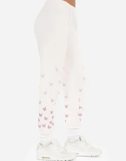 Lauren Moshi Alana Butterfly Lip*Women Crop Sweatpants