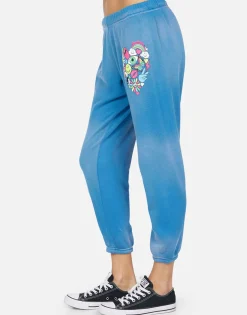 Lauren Moshi Alana Elements Heart*Women Crop Sweatpants