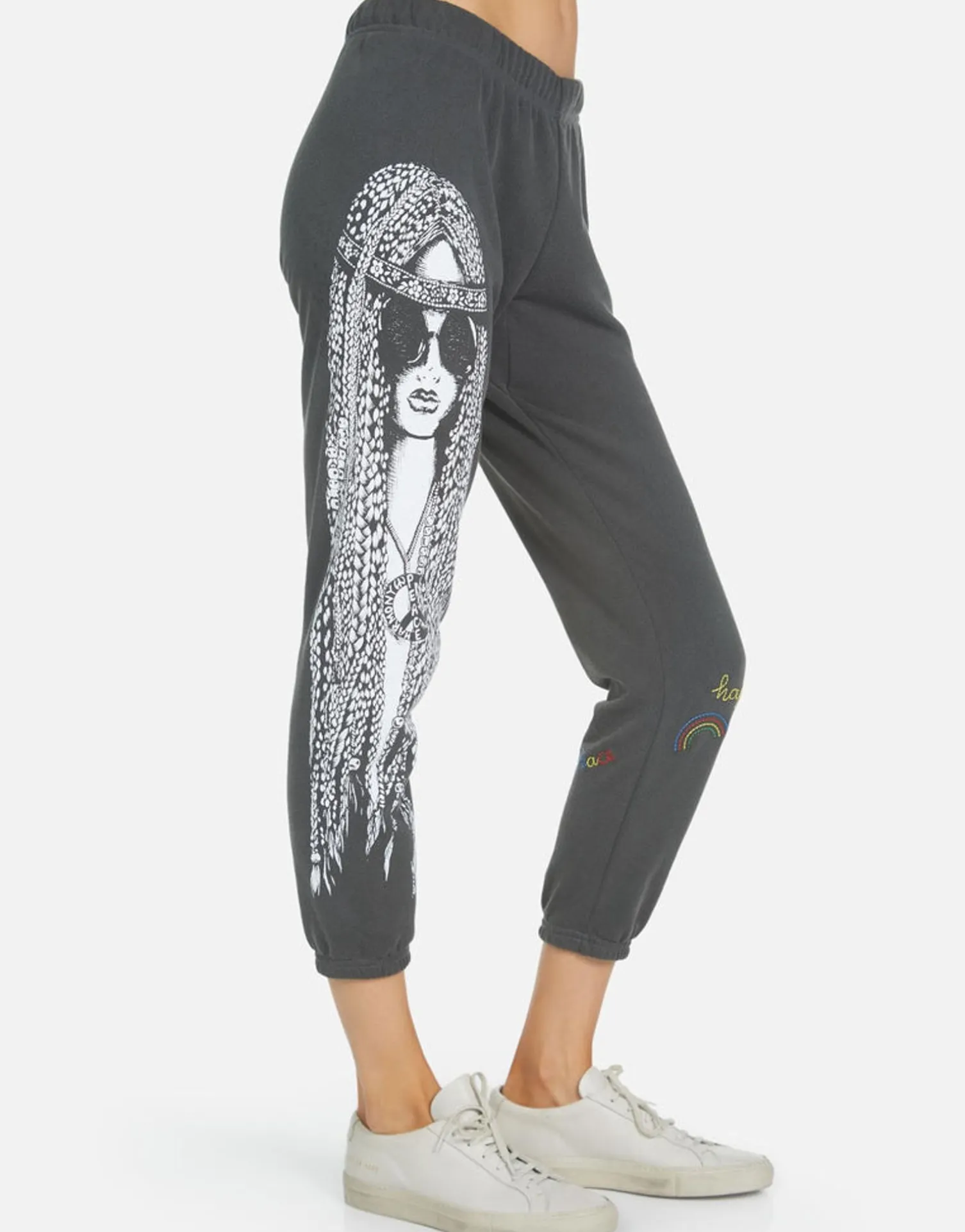 Lauren Moshi Alana Hippie Girl*Women Crop Sweatpants