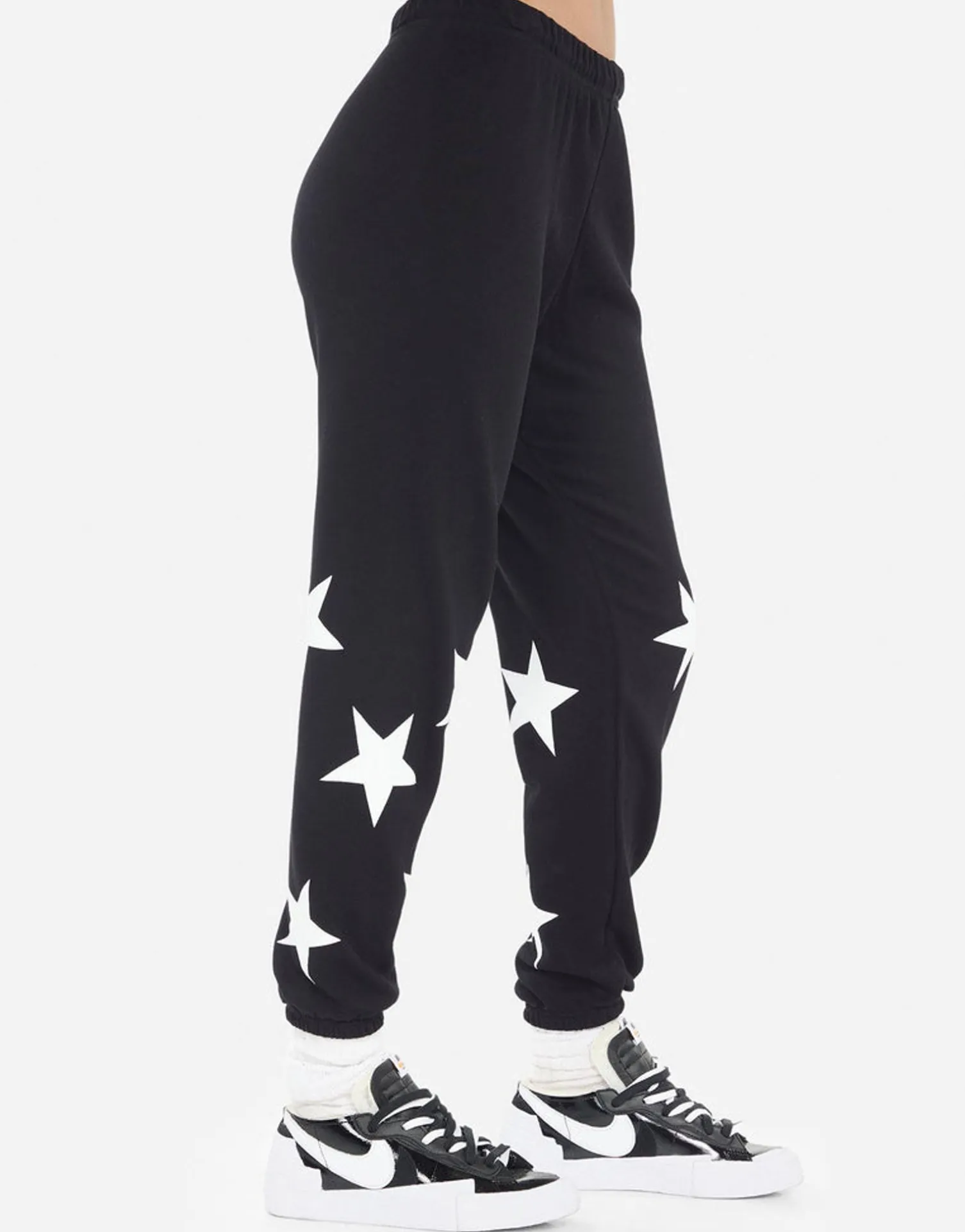Lauren Moshi Alana Rock Star Butterfly*Women Crop Sweatpants
