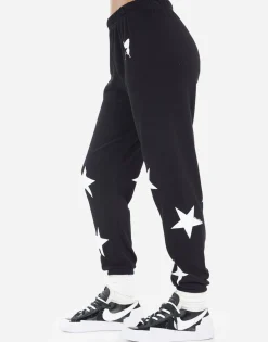 Lauren Moshi Alana Rock Star Butterfly*Women Crop Sweatpants