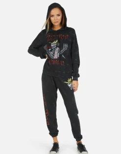 Lauren Moshi Alana Zz Top*Women Crop Sweatpants