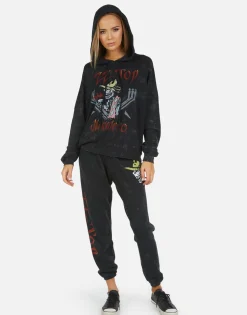 Lauren Moshi Alana Zz Top*Women Crop Sweatpants
