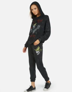 Lauren Moshi Alana Zz Top*Women Crop Sweatpants