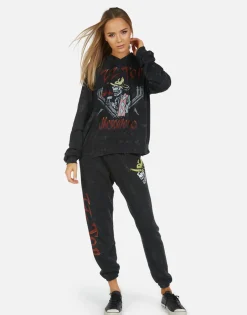 Lauren Moshi Alana Zz Top*Women Crop Sweatpants
