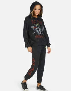 Lauren Moshi Alana Zz Top*Women Crop Sweatpants