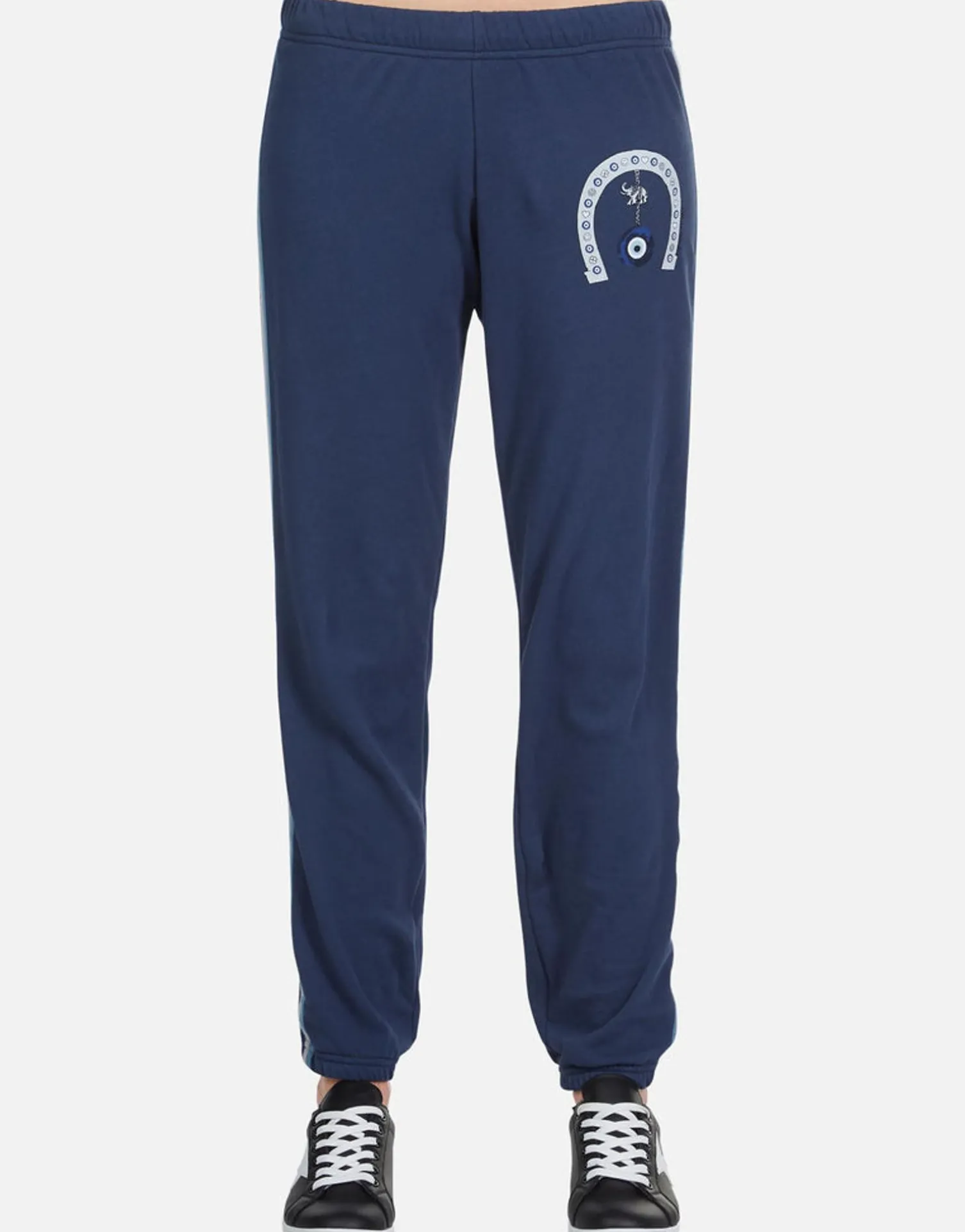 Lauren Moshi Alessia Lucky Eye Horseshoe Sweatpant | Gia By *Women Long Sweatpants
