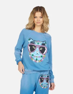Lauren Moshi Anela Diamond Cat*Women Long Sleeve
