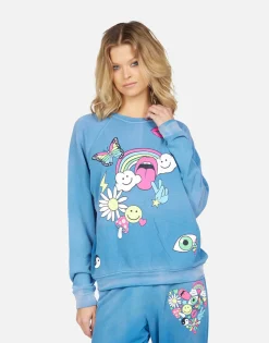 Lauren Moshi Anela Elements Heart*Women Long Sleeve