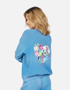 Lauren Moshi Anela Elements Heart*Women Long Sleeve