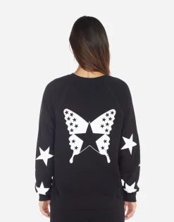 Lauren Moshi Anela Rock Star Butterfly*Women Long Sleeve
