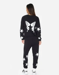 Lauren Moshi Anela Rock Star Butterfly*Women Long Sleeve