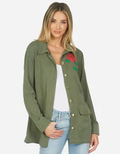 Lauren Moshi Ashanti Chain Roses*Women Jackets