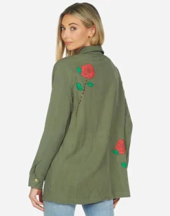 Lauren Moshi Ashanti Chain Roses*Women Jackets