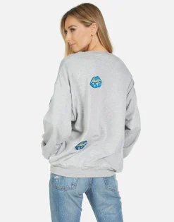 Lauren Moshi Babbs World Peace Lips*Women Long Sleeve