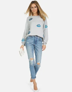 Lauren Moshi Babbs World Peace Lips*Women Long Sleeve