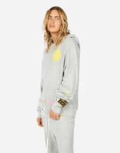 Lauren Moshi Beckford Spray Happyface*Men Hoodies