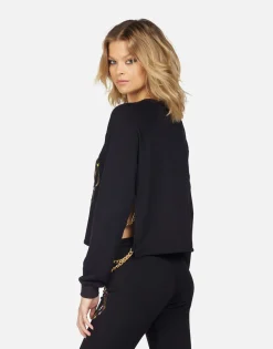 Lauren Moshi Bethany Foil Chain Peace*Women Long Sleeve