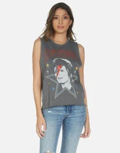 Lauren Moshi Bowie 1973 Tour Concert Tank | Kinzington By *Women Tanks