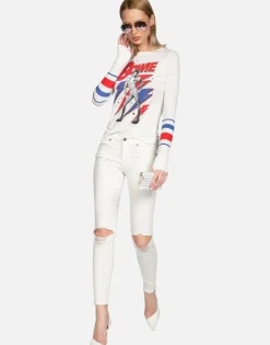 Lauren Moshi Bowie Stardust L/S Fitted Thermal By *Women Long Sleeve
