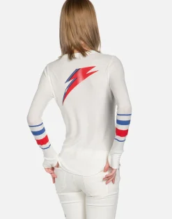 Lauren Moshi Bowie Stardust L/S Fitted Thermal By *Women Long Sleeve