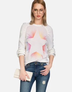 Lauren Moshi Bright Starburst Cashmere Sweater | Vida By *Women Sweaters & Knits