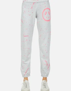 Lauren Moshi Brynn Airbrush Peace*Women Long Sweatpants
