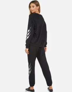 Lauren Moshi Brynn Electric Elephant*Women Long Sweatpants
