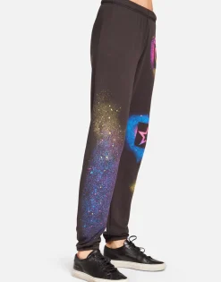 Lauren Moshi Brynn Graffiti Love*Women Long Sweatpants