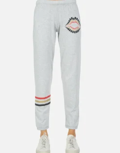 Lauren Moshi Brynn Lipstick Lip*Women Long Sweatpants