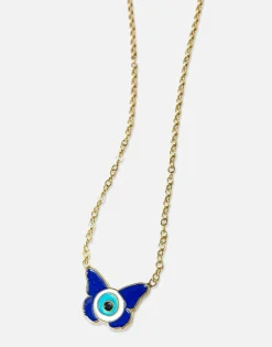 Lauren Moshi Butterfly Evil Eye Necklace | Maripol By * Lifestyle