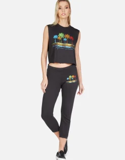 Lauren Moshi Cali Dreaming Crop Muscle Tank | Kel By *Women Tanks