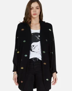 Lauren Moshi Color Bead Eyes Cardigan Wrap | Isla By *Women Sweaters & Knits