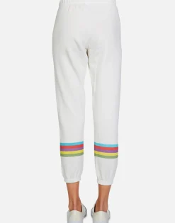 Lauren Moshi Color Skull Flower Crop Sweatpant | Alana By *Women Crop Sweatpants