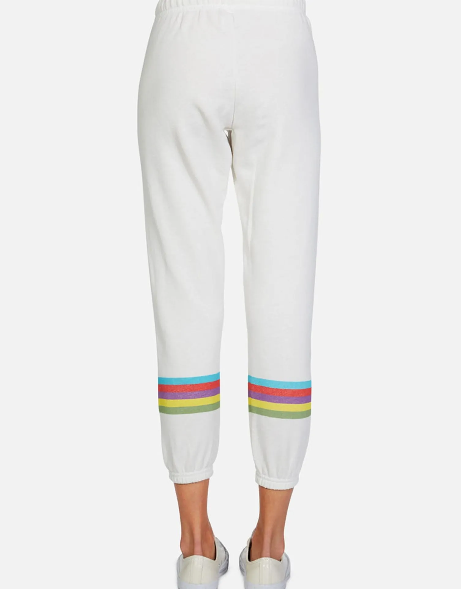 Lauren Moshi Color Skull Flower Crop Sweatpant | Alana By *Women Crop Sweatpants