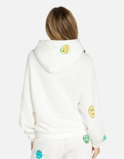 Lauren Moshi Comic Emojis Hoodie In | Trina By *Women Hoodies