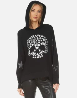 Lauren Moshi Corbin Star Skull*Women Hoodies