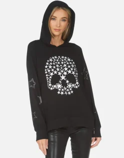 Lauren Moshi Corbin Star Skull*Women Hoodies
